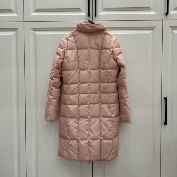 [SOLD] United Colors of Benetton: Long Winter Jacket in Pink (L, fits like S) - Picture 2 of 11